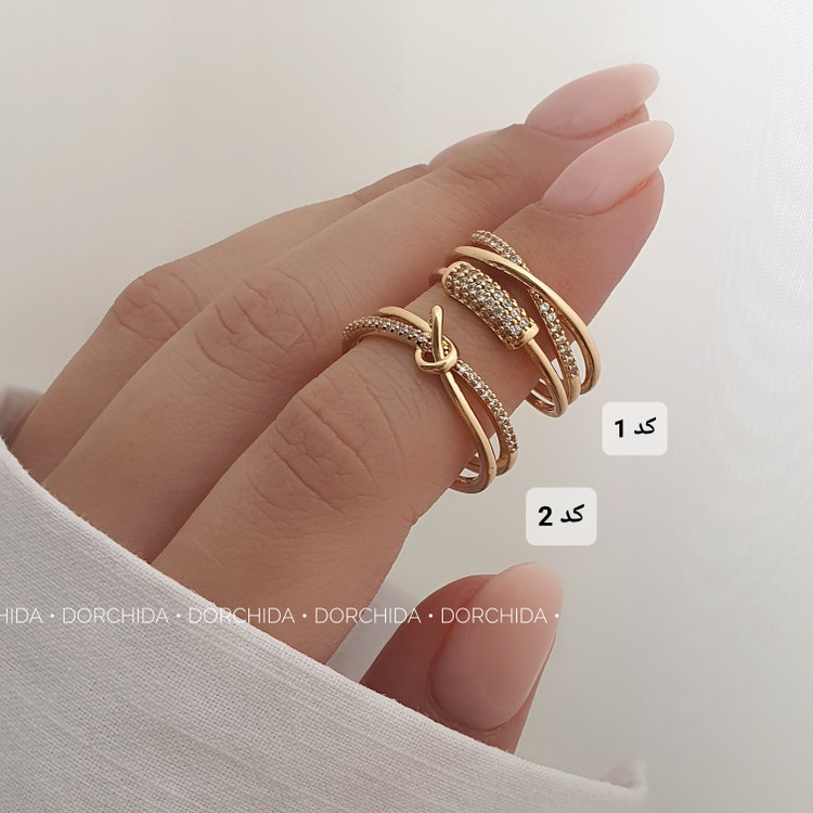 انگشترهای جواهری ژوپینگ | انگشتر زنانه | Juping Jewelry Ring | Dorchida.ir
