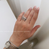 آنلاین انگشتر جواهری فول نگین | انگشتر زنانه | Gemstone Ring | Dorchida Accessories