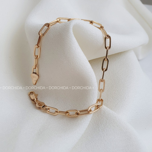 دستبند زنجیری هرمس | دستبند زنانه | Hermes Chain Bracelet | درچیدا اکسسوری