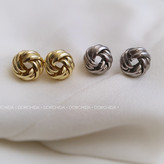 آنلاین گوشواره پیچ رادیوم | گوشواره زنانه | Screw Earring | Dorchida Accessories